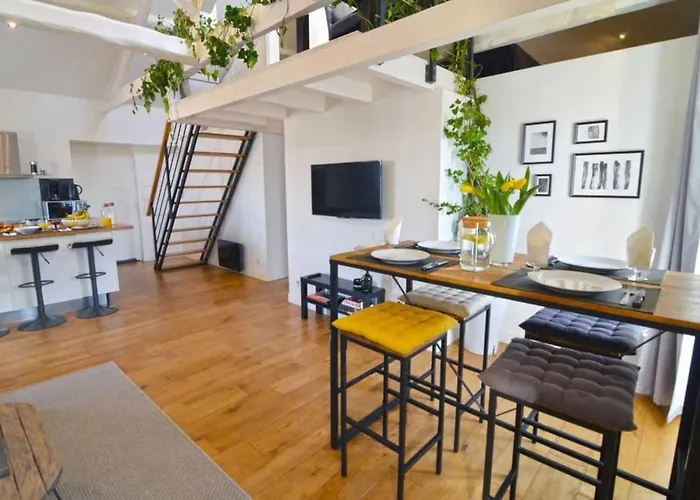 Duplex Elegant&moderne - 3 - Rooftop Terrasse&jacuzzi- Chélitz Appartement