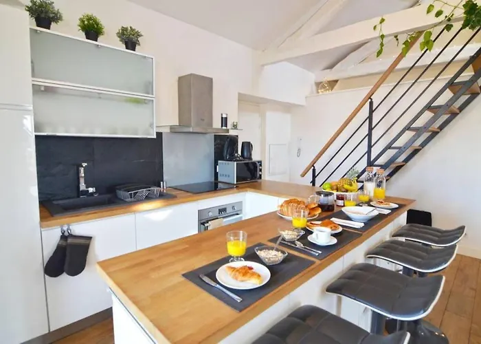 Duplex Elegant&moderne - 3 - Rooftop Terrasse&jacuzzi- Chélitz Appartement *