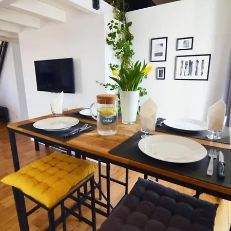 Duplex Elegant & Moderne - 3 - Rooftop Terrasse & Jacuzzi- Chelitz شقة
